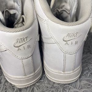 White High Top Air Force Ones